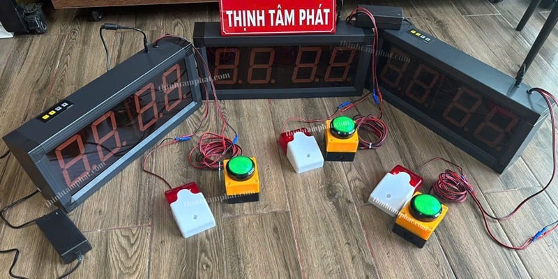 đồng hồ đếm ngược có chuông 